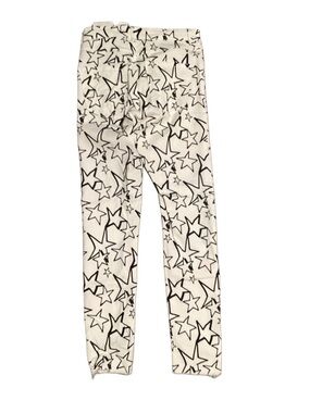 Zara Star Print Jeans - Black on White